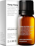 Gya Labs Ylang-Ylang Essential Oil - 0.34 Fl Oz - for Hair, Skin, Diffuser, Aromatherapy & DIY Candle Making Scent