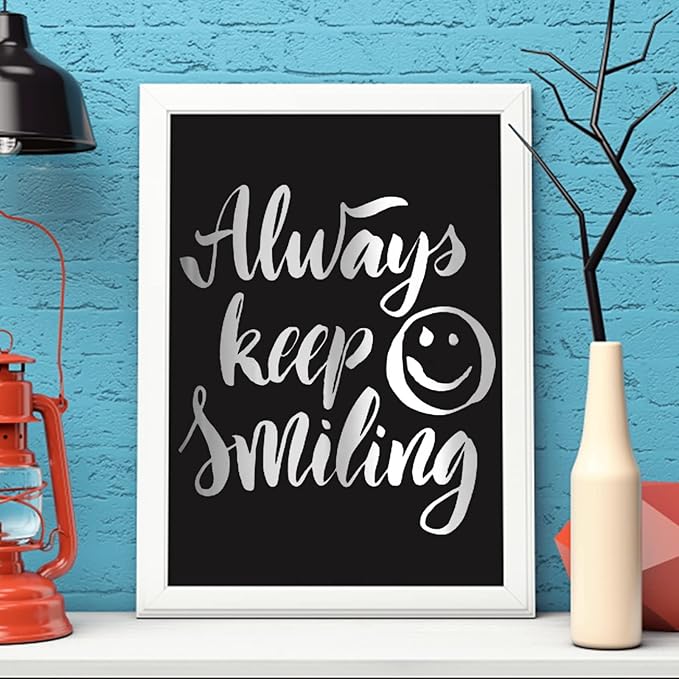 Mirror Silver Permanent Vinyl Roll 12" x 12FT - Lya Vinyl Metallic Outdoor Permanent Vinyl for Cricut - Adhesive Roll for Home Decor, Party Decoration, Mug, Window