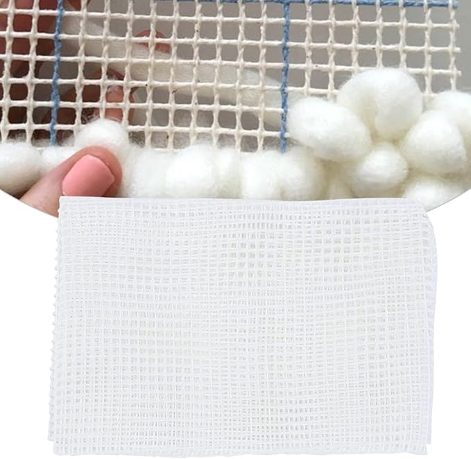 Fayelume Latch Hook Tool, Latch Hook Rug, Latch Hook Canvas Suitable for Making Pillows, Carpets, Tapestries, Sofa Cushions, Etc