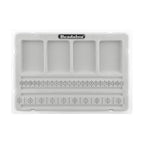 Beadalon Bracelet Bead Boards for Jewelry Making – Flocked, Anti-Roll Bead Tray with Cover – Ideal Jewelry Design Tool for Crafters, DIYers, Bracelet Making – Measurements in Inches & cm