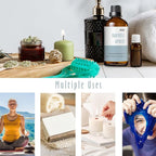 Oakmoss Amber Fragrance Oil (3.38 OZ/100ML),MitFlor Single Scented Oil, Premium Grade Fragrance Oil for Soap & Candle Making, Large Size Aromatherapy Oil, Natural Woody Scent for Home Fragrance & DIY