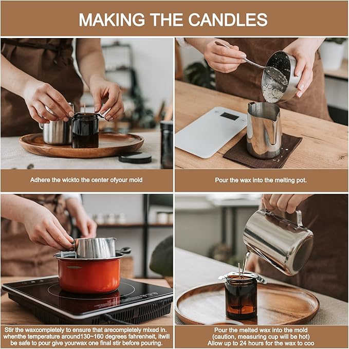 Pure Soy Wax Flakes,DIY Soft Candle,Natural Soy Wax for Candle Making 10 lb Bag