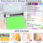 TECKWRAP Matte Permanent Vinyl, 12" x 3ft, 12 Rolls Adhesive Vinyl Compatible with Cutters, Signs, Scrap-Booking, for Mug, Window, Home Decal, Vintage Color