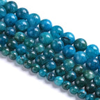 4MM 88PCS Blue Apatite Spacer Loose Beads for Jewelry Making DIY Bracelet Necklace