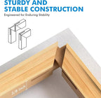 Gotideal Canvas for Painting, 14 Pcs Muti Pack Stretched Painting Canvas, Blank Paint Canvas for Acrylic, Oil, Art Supplies for Artists, Adults 4x4,4x6, 5x7, 8x10,9x12, 11x14 Set of 14