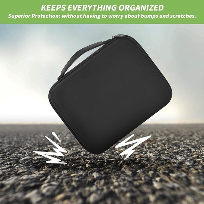 ALKOO Model Paint Storage Case for Testors Paint Set, Paints Organizer Carrying Bag Holds 42 Bottles with 9 Fine Detail Miniatures Brushes, Enamel Container, Drawing Ink Holder- Box Only (Grey)