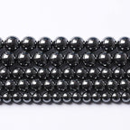 38pcs 10mm AAA Black Hematite Beads Natural Stone Gemstone Round Loose Beads for Jewelry Making DIY Bracelets Necklace Earrings