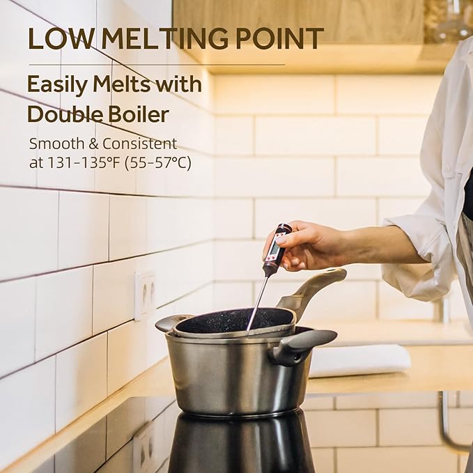 NORVENCE Soy Wax for Candle Making, Natural Soy Wax Flakes 1lb, Premium Candle Wax for DIY Candle Crafting