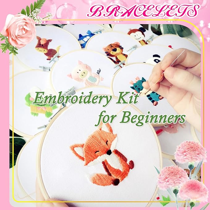 Friendship Bracelet String 50 Skeins Fashionable Rainbow Color Embroidery Floss Cross Stitch Embroidery Thread Cotton Floss Bracelet Yarn, Craft Floss