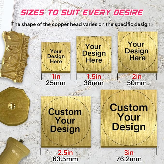 ORYG Custom Pottery Stamp - Personalized Pottery Stamp with Exclusive Logo Designs - The Ideal Gift for Ceramic Artists and DIY Craft Enthusiasts