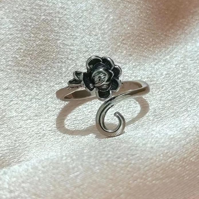 Namifin Crochet Ring for Fingure Adjustable Crochet Tension Ring Yarn Tension Rings Easy Crocheting Crochet Accessories Mother Grandma Thanksgiving Presents