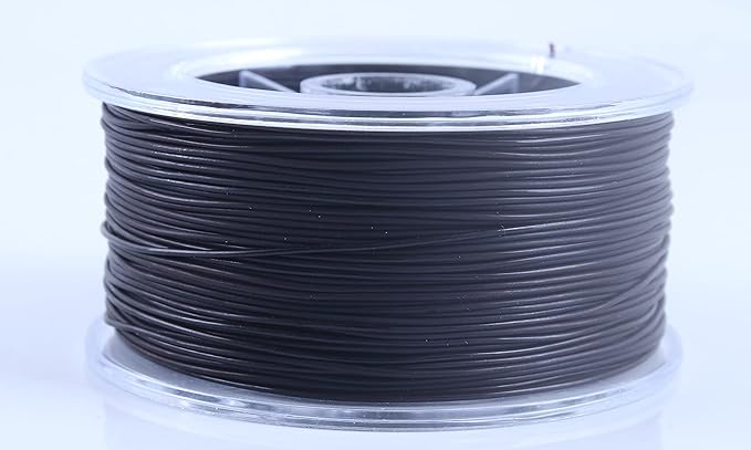 KONMAY 65 Yards 0.8mm Round Stretchy Cystal String for Bracelet with Organizing Case, Brown Crystal Elastic Thread Cord for Jewelry Bracelets Making and Beading