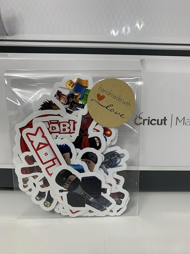 Gamers Boys Stickers Package, Aesthetic Gifts for Kids Party, Waterproof Vinyl Stickers for Laptop and Notebook: (24 Pieces)