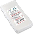 Primal Elements White Soap Base - Moisturizing Melt and Pour Glycerin Soap Base for Crafting and Soap Making, Easy to Cut, Unscented - 2 Pound