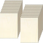 Minatee 18 Pcs Beginners Wooden Loom Notched Weaving Loom Basket Weaving Tools for Kids Adult Art Craft Activity Jewelry Motor Skills Crochet Knitting Sewing Teaching Educational, 6 x 9 in