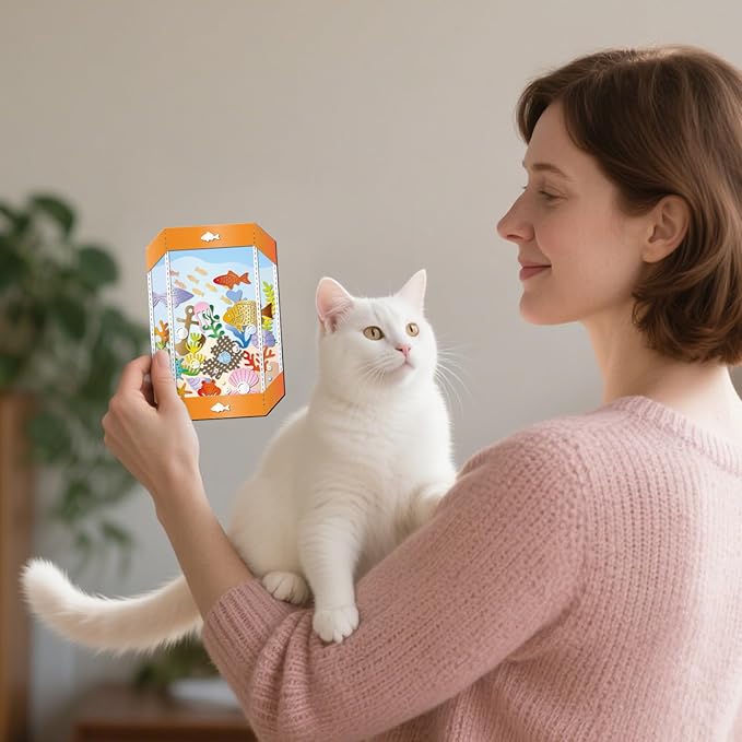 GLOBLELAND Fish Tank Shaker Cutting Dies Coral Shell Metal Die Cuts Water Plants Page Cutting Embossing Templates for Scrapbooking Crafts Paper Cards Making