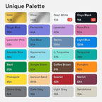 ARTISTRO - Fabric Paint pens and Paint Markers – Permanent Fabric Decorating Pens for Clothes, Canvas, and DIY Crafts (30 Medium Tip)