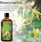 PHATOIL Honeysuckle Fragrance Oils for Aromatherapy, 3.38FL.OZ Diffuser Oils for Home, Perfect for Aromatherapy, Humidifiers, Yoga, DIY Candle and Soap Making - 100ml
