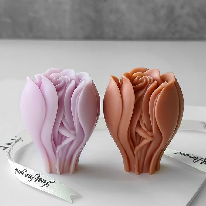 Flower Resin Molds - Silicone Resin Casting Molds for Soap, Candle, Wax, Resin Making & Home Decor