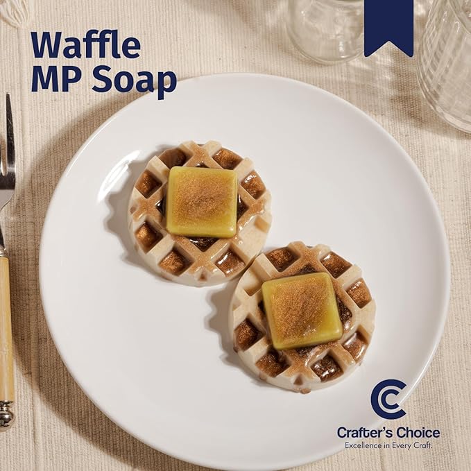 Crafter's Choice Detergent Free Melt and Pour Soap Base for Soap Making and DIY Crafting Projects, SLS/SLES Free, 5LB Block (Moroccan Argan)