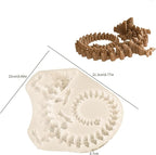 Diamond Dragon 3D Animal Dinosaur Mold - Round and Long Dragon, Animal and Dinosaur Silicone and Resin Casting Mold for Candle Making and Home Decor