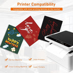 100 Sheets Colored Cardstock 8.5 x 11 Craft Paper, 20 Assorted Colors 75lb Heavyweight Invitation Paper Card Stock for DIY Cards Making, Wedding, School Scrapbooking, Memus, Party Decorations