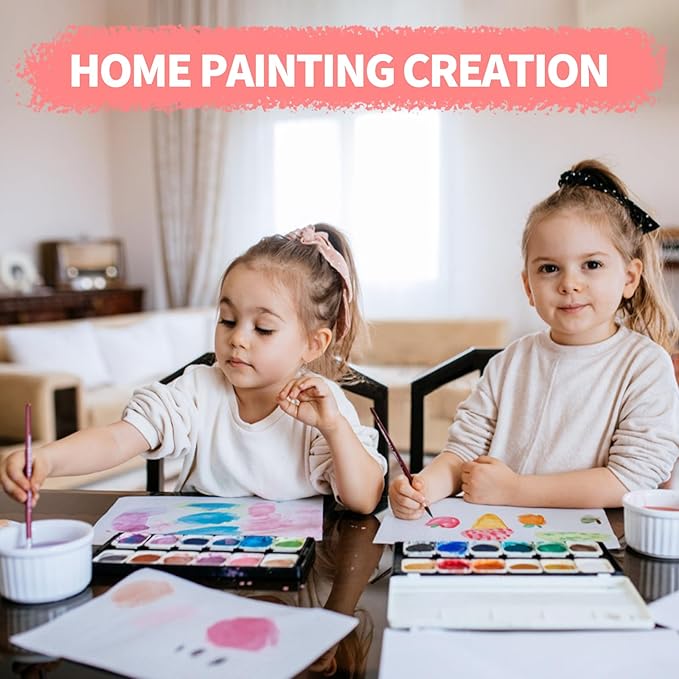 ZAYOUAU 400 Sheets Watercolor Paper Bulk, 6 x 9 inch 300 GSM Cotton White Cold Press Art Painting Paper for Kids, Beginning Academy Artist Loose Drawing Paper Watercolors Sketch Acrylic Painting