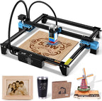 Twotrees TTS-55 Pro Laser Engraver 5.5W Laser Engraving Machine,Laser Cutter,500 mm/s Speed,0.08mm Laser Spot Engraver Machine for DIY,Wood,Metal,Acrylic,Glass,Stainless Steel