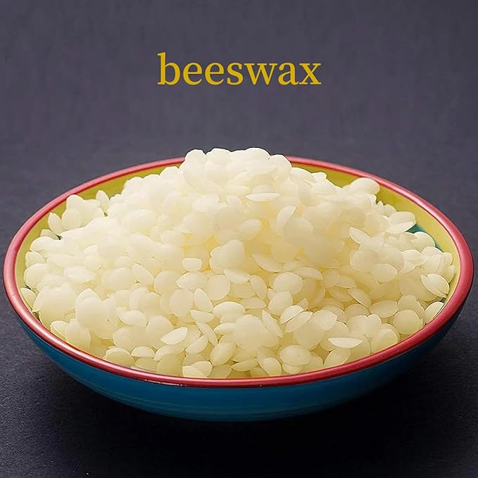 Natural White Beeswax Granules (10-Pound) | Unrefined Pure Material for DIY Projects | Candle Making, Skin Care, Lip Balm, Soap Base | Organic Beeswax Pellets