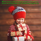 HOWAF Wooden Christmas Stamps for Kids Crafting, Card Making, Painting, Scrapbooks, Party Bag Fillers, Favor Decoration Supplies