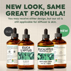 KUKKA Eucalyptus Essential Oils - 4 Fl Oz - for Hair, Skin, Diffuser, Aromatherapy & DIY Soap Making Scent