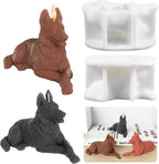 3D Dog Soap & Candle Mold - Silicone 3D Molds for Candy & Home Decor - Resin Casting & Making Molds