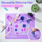 UV Resin Molds Jewelry Making Kit with UV Lamp and Casting Tools -300g Super Clear, Hard, Low Odor, Premixed and Fast Curing for Keychains, Earrings, DIY Craft Decorations
