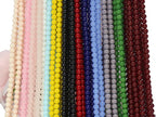 1200PCS Glass Beads 6mm Handcrafted Crystal Smooth Loose Beads Bracelet Making Kit Healing Chakra Beads for DIY Jewelry Making Bracelets & Crafts #30721 GB21-MIXED