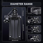 YOOPAI D1 4-in-1 Laser Rotary Roller, Suitable for Most Frame-Type Laser Engraving Machines, with 2 Types of Claws and Pins, Used to Engrave Cylindrical, Spherical, Ring-Shaped Objects