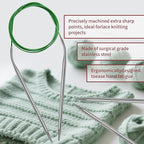 10 mm Circular Knitting Needles US15 |47 inches/120 cm | for Beginners Knitting Shawls, Scarves, Blankets and Other Large Projects!