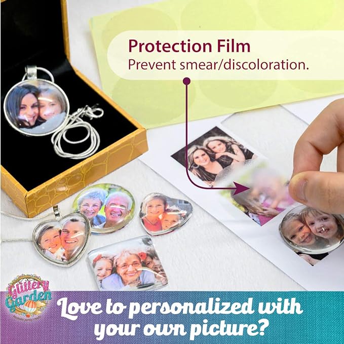 Glittery Garden Girls Jewelry Making Kit. Best Necklace Pendant & Bracelet Crafting Set with Glass Beads & Charms. Fashion Accessories, Arts Crafts Supplies. Birthday Gift