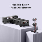 Longer Laser Engraver New-Rotary Roller, Y-axis 360° Rotation, Compatible with Other Brands of Engraver，a Good Partner for Laser Engraving Machine