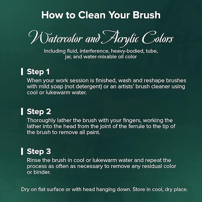 Silver Brush Limited 2506S3/4 Ruby Satin Angle Brush for Fluid and Flow Acrylics, Size 3/4 Inch, Short Handle