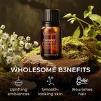 Gya Labs Camphor Essential Oil - 0.34 Fl Oz - for Hair, Skin, Diffuser, Aromatherapy & DIY Candle Making Scent