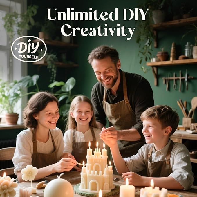 NORVENCE Beeswax Pellets 20LB, Pure & Natural White Beeswax for Candle Making, DIY Skin Care, Lip Balm, Soap, Lotion, Creams & Wood Polishing – 20LB