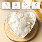 NORVENCE Soy Wax for Candle Making, Natural Soy Wax Flakes 1lb, Premium Candle Wax for DIY Candle Crafting