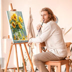 ESRICH Stretched Canvases for Painting 8x10, 10 Pack 8x10 Canvas Value Pack,Primed Acid-Free Cotton Blank Canvas, Paint Canvases for Oil & Acrylic Paint.