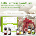 PHATOIL 10Pcs Fruity Fragrance Oil Set, Coconut, Cherry, Apple, Strawberry, Mango Candle Scents for Candle Making, Freshie Scents for DIY Soap Making, Diffuser Oil Scents Set