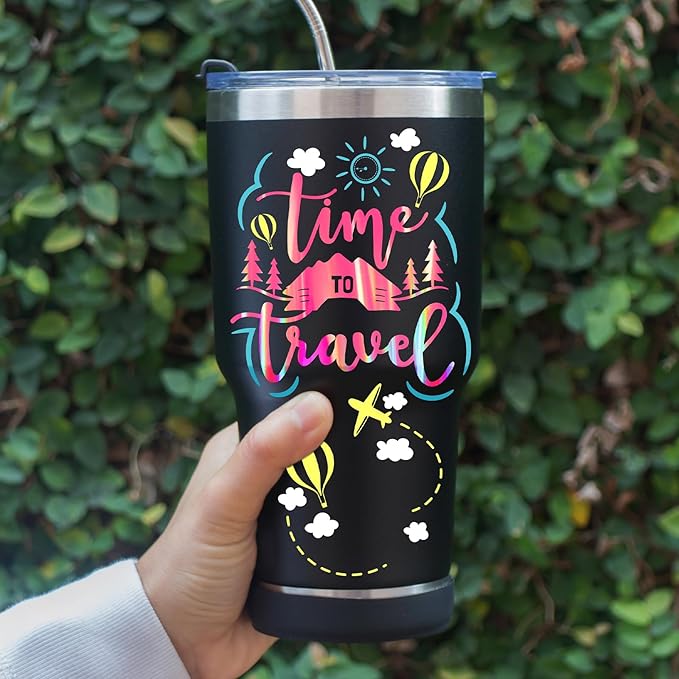 GIRAFVINYL Hot Pink Holographic Vinyl - 12" x 6ft Pink Holographic Permanent Vinyl Roll for DIY Home and Car Decorations, Waterproof