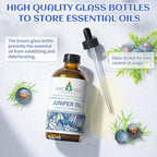 EVOKE OCCU Juniper Berry Essential Oil for Relaxation Clean Massage, Add to Diffuser and lotions - 4 Fl Oz