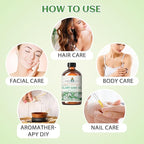 EVOKE OCCU Clary Sage Oil Essential Oil for Anxiety Relief, Moisturize Skin, Air Freshening, Add to Spray and Diffuser - 4 FL Oz