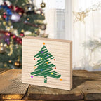 10 Pack Unfinished MDF Wood Squares Blocks, 5.9 x 5.9 Inch Wooden Blocks for Crafts, DIY Projects, and Custom Decor