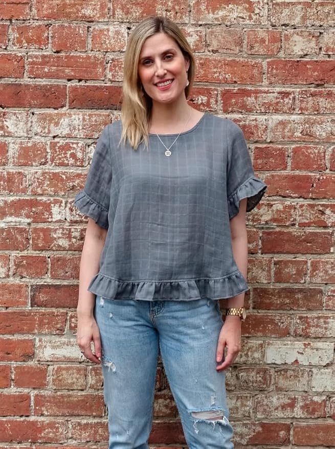 Style Arc Sewing Pattern - Selina Woven Top (Sizes 04-16)