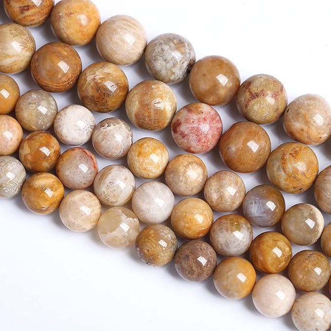 160PCS 4MM Natural Stone Coral Jade Chrysanthemum Beads for Jewelry Making DIY Bracelet